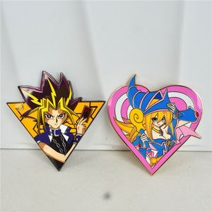 2 Styles d'Accessoires Yu Gi Oh <span class=keywords><strong>Duel</strong></span> Monsters Atem Dark Magician Girl : Badges, Broches et Pins en Alliage Métallique, Artisanat de Bijouterie Anime - Product Image 6