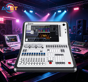 <span class=keywords><strong>Console</strong></span> d'éclairage DJ à écran tactile <span class=keywords><strong>DMX</strong></span> 512, 2048 <span class=keywords><strong>canaux</strong></span>, équipement d'éclairage de scène, contrôle professionnel pour bar, concert - Product Image 1