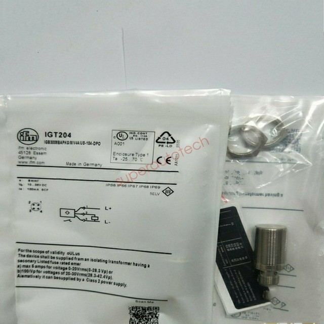 1pc New Igt204 Proximity Switch Seor Brand Original Spot Plc