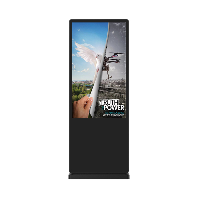86 Inch 4K UHD Commercial Digital Signage Waterproof IP65 Rated LCD Advertising Display Screen for Outdoor Smart Totem Kiosk