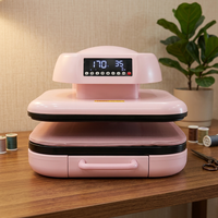 Presse à chaud thermique coulissante 38x38cm à ouverture et fermeture automatiques pour sublimation sur tissus et t-shirts
