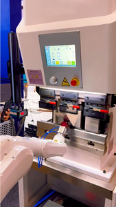 Mesin <span class=keywords><strong>Bending</strong></span> OK pelat listrik Servo penuh Bender lembar CNC Mini rem Tekan - Product Image 6