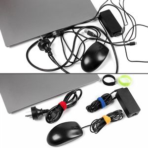 Échantillons gratuits Sangles crochet et boucle Réutilisable Réglable Crochet et boucle Attaches de câble pour accessoires de vie domestique - Product Image 4