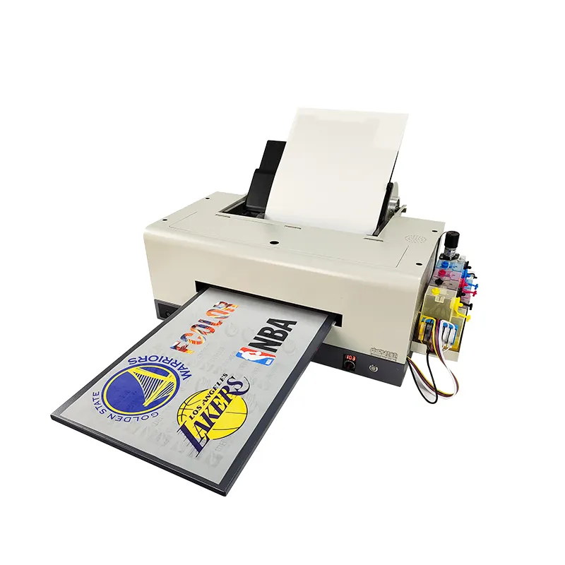 High Quality DTF Transfer Printer Industrial World Color Fullcolor A3 L1800 T Shirt Printer New 2022