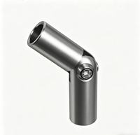 Joint réglable multi-angles en acier inoxydable 316 pour garde-corps de balcon extérieur et main courante d'escalier extérieur