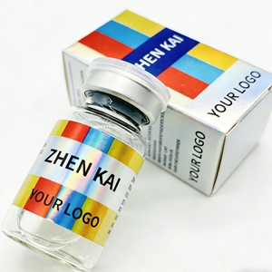 Autocollants personnalisés en vinyle pour flacons de peptides, résistants à l'huile, sans résidus, 15 mm 25 mm, pour injections cosmétiques et cliniques de beauté - Product Image 5