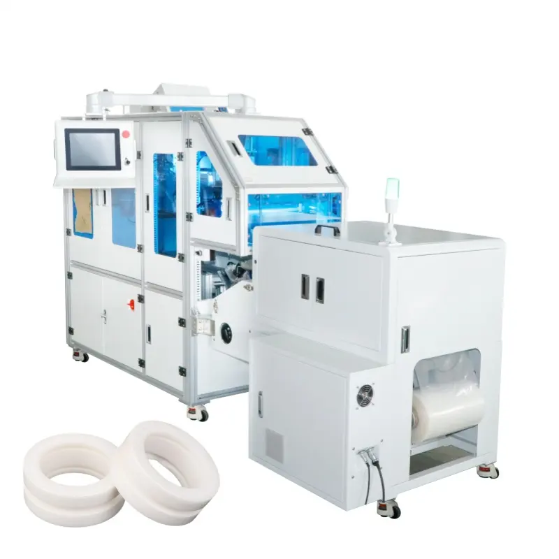 AX-PACK Intelligent Ceramic rings news style Visual Counting Packaging Machine