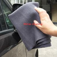 Toalla Profesional de Microfibra con Tejido Waffle para Lavado de Autos, 1 Pieza, Absorbente, para Secado y Limpieza de Autos