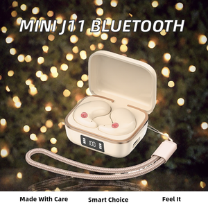 Audífonos Intrauditivos Mini J11 en Oferta, Bajo Precio, para Dispositivos con Bluetooth 5.3, Batería LED, Sonido de Alta Calidad, Deportivos, Ultra Intrauditivos, ANC, IPX5, Resistentes al Agua - Product Image 2