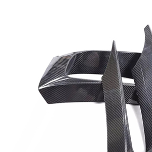 Per <span class=keywords><strong>Porsche</strong></span> Panamera 2017-2020 Copertura Decorativa per Fendinebbia Anteriori in Vera Fibra di Carbonio a Secco <span class=keywords><strong>Accessori</strong></span> Esterni per Auto - Product Image 2