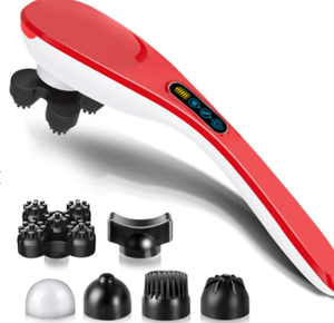 2023 LCD-Display Chiropraktik Percussion Massage gerät Handheld Deep Tissue Wiederauf ladbar & Adapter Handy Massage gerät - Product Image 4