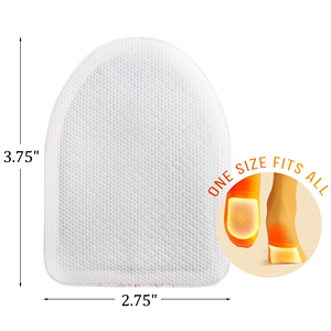 Chauffe-pieds adhésifs jetables activés par l'air pour le froid, coussinets chauffants longue durée pour chaussures - Product Image 2