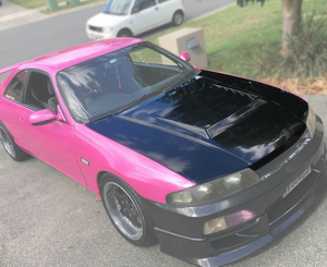เส้นใยแก้วรถสำหรับNissan Skyline R33 GTS Spec 1 DMสไตล์ด้านหน้า - Product Image 5