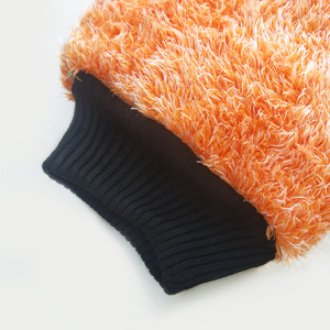Gant de nettoyage automobile en microfibre épaisse double face 26x19cm pour l'entretien des vitres de véhicule - Product Image 2