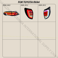 SINDAR Auto LED feu arrière assemblage voiture lampe frontale accessoires pièces pour Toyota RAV4 2018-2022 2019 2020