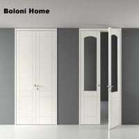 Portes intérieures modernes en bois massif avec placage et finition teintée MDF, designs de portes intérieures en bois massif pour hôtels et appartements