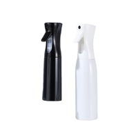 Bouteille de pulvérisation continue en plastique PP personnalisée par le fabricant, grande capacité, brume hydratante, cosmétique, format voyage