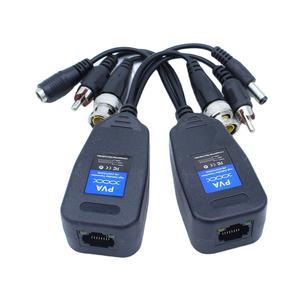 السلبي Bnc إلى RJ45 تحويل السلطة فيديو الصوت HD CVI TVI AHD CVBS PVA فيديو <span class=keywords><strong>Balun</strong></span> - Product Image 2