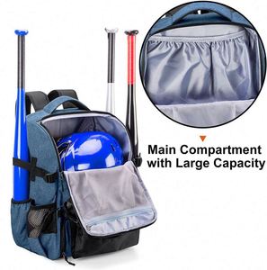 Sac à dos de baseball/softball grande capacité Kop Sports, avec compartiment à chaussures, vente en gros, usine BSCI - Product Image 5