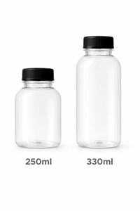 Botellas de Plástico PET de Grado Médico de 100 ml con Tapa a Prueba de Niños, Estampado en Caliente para Envasado de Alimentos para Bebés y Chocolate - Product Image 3