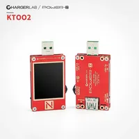 POWER-Z KT002 Testeur USB Type-C PD, Voltmètre Numérique, Ampèremètre, Mètre de Puissance, Outil de Test pour la Réparation de Téléphones