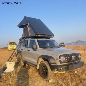 Tienda Techo – tente <span class=keywords><strong>Capmer</strong></span> automatique 4X4, extérieur, coquille dure Overland, Camping tout-terrain, voiture, toit, tente, approvisionnement d'usine - Product Image 2