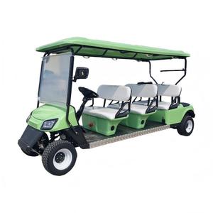 Voiturette de golf électrique HKBG 72V haute puissance, 6 places, 3 rangées de sièges - Product Image 2