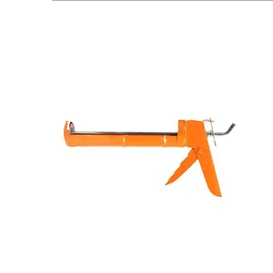 Caulk Gun Alloy Construction Handwerkzeug Schwarz Custom ized Stahl Edelstahl Power Düsen griff Schwerkraft Material Rod Origin Type Siz