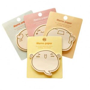 กระดาษโน้ตติดเองลายการ์ตูนน่ารัก สติ๊กเกอร์โน้ตสร้างสรรค์ ของใช้สำนักงานและโรงเรียน สไตล์คาวาอี้ สำหรับจดบันทึกและเตือนความจำ - Product Image 6