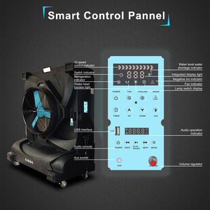 CaOiOrL 36" Water <strong>Cooler</strong> Fan AWC360900 900mm 1060w Evaporative Fan <strong>Cooler</strong> air Blower SAA ETL CE Approved for Hot Weather Cooling - Product Image 6