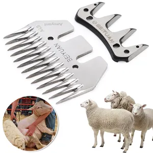 13 Teeth Goat Wool Shearing Machine Steel Combs Straight Tooth Wool Shears Blade