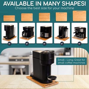 Glissière d'appareil de cuisine pour comptoir <span class=keywords><strong>plateau</strong></span> coulissant en bambou pour cafetière - Product Image 6