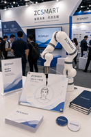 Robot de dessin IA pour l'animation des salons professionnels, centres commerciaux et événements d'entreprise