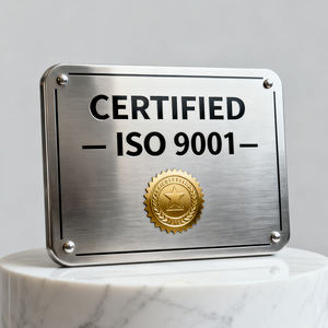 Plaque signalétique personnalisée en acier inoxydable 201/ 304 découpée avec logo sculpté et musique brossée Plaque signalétique découpée avec personnalisable - Product Image 3