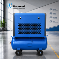Compresseur d'air à aimant permanent Panrui 7,5 kW VSD, entièrement hermétique, anti-poussière, silencieux, pour le traitement mécanique des composants.