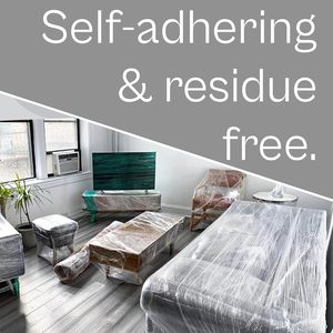 ฟิล์มยืดพันพาเลทแบบใสพร้อมหูจับ แพ็คหลายม้วน สำหรับอุปกรณ์ขนย้าย ฟิล์มพลาสติกพันสินค้าสำหรับการขนส่งแบบหนาพิเศษ - Product Image 3