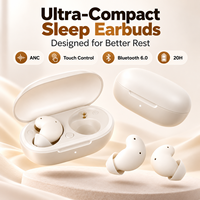 Nouveaux écouteurs intra-auriculaires S1 2026 avec annulation active du bruit (ANC) 38 dB, bruit blanc intégré, autonomie de 5 à 10 heures, Bluetooth 6.0, IPX3