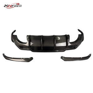 Spoiler Posteriore e Diffusore in Fibra di Carbonio Stile TMS per Lexus GS250, 300h, GS350, F SPORT, GSF 2012-2022 - Product Image 2