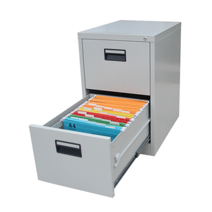 ตู้เก็บเอกสารเหล็กแบบพับได้2ลิ้นชักทันสมัยสำหรับสำนักงานโรงแรมโรงเรียนการประชุมเชิงปฏิบัติการการใช้งานในคลังสินค้า - Product Image 6