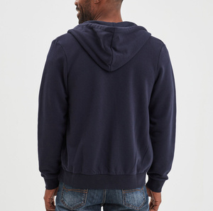 Ensemble sweat-shirt zippé en polaire pour homme, collection printemps, avec bas assorti, tenue décontractée coordonnée, séchage rapide, respirant, commandes en gros - Product Image 3