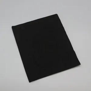 Черное одноразовое полотенце для сушки волос