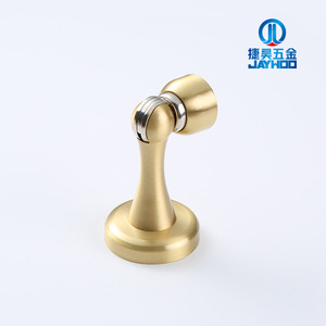JAYHOO All Copper Door Stop Floor Mount Magnetic Door Catch For Wooden Door Interior Use Durable Modern Design - Product Image 5