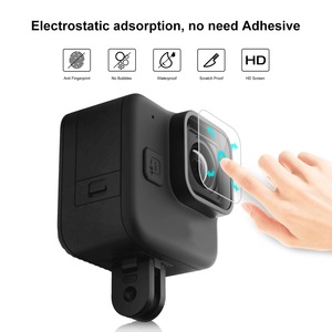 Película de vidrio templado para lente para cámara <span class=keywords><strong>GoPro</strong></span> <span class=keywords><strong>Hero</strong></span> <span class=keywords><strong>11</strong></span> <span class=keywords><strong>Mini</strong></span>, película protectora, accesorios para lentes resistentes a los arañazos - Product Image 4