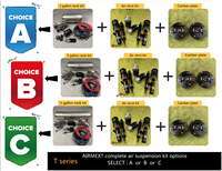 AIRMEXT/F-SNX5-T/Série T/pour Mazda 3 BP 2019 + Suspension pneumatique KIT COMPLET/kits entiers/AIRRIDE/transport aérien/pneumatique/gestion de l'air
