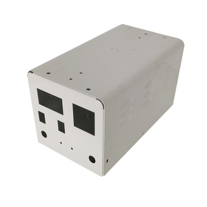 Custom Made <b>Metal</b> Battery <b>Box</b> Stainless Steel Chassis Baking Paint Electronics Enclosure - Product Image 3