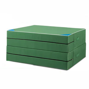 <span class=keywords><strong>Matelas</strong></span> de <span class=keywords><strong>gymnastique</strong></span> pliable sur mesure pour l'entraînement au saut en hauteur, avec rebond souple et protection anti-chute pour la <span class=keywords><strong>gymnastique</strong></span>, le yoga et la poutre d'équilibre - Product Image 2