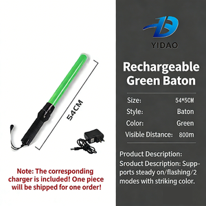 Ventes d'usine – Baguette lumineuse de sécurité LED rechargeable de 54 cm (21 pouces) pour le contrôle de la circulation avec 2 modes clignotants - Product Image 2