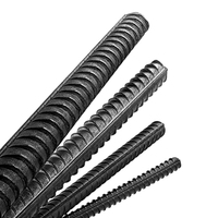 Barra de acero Gr60 HRB400 HRB500 Hrb600 B500 B500b Laminado en caliente Deformado Acero de alto/bajo carbono/Barra de acero inoxidable