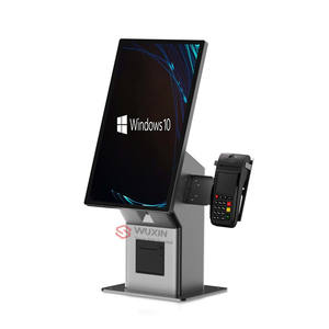 Restaurant KFC 21 22 23 24 pouces Kiosque à écran tactile Totem Machine de commande libre-service Commande Support au sol Terminal de <span class=keywords><strong>paiement</strong></span> - Product Image 1