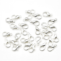 Boucle de homard en métal personnalisé pour bijoux Fermoir de homard en alliage Crochets pour collier Bracelet Chaîne DIY Jewelry